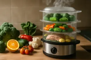 Cottura al vapore: come preservare vitamine e minerali in ogni tua ricetta quotidiana