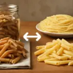 Pasta integrale contro la raffinata: il confronto che rivoluziona ogni scelta a tavola