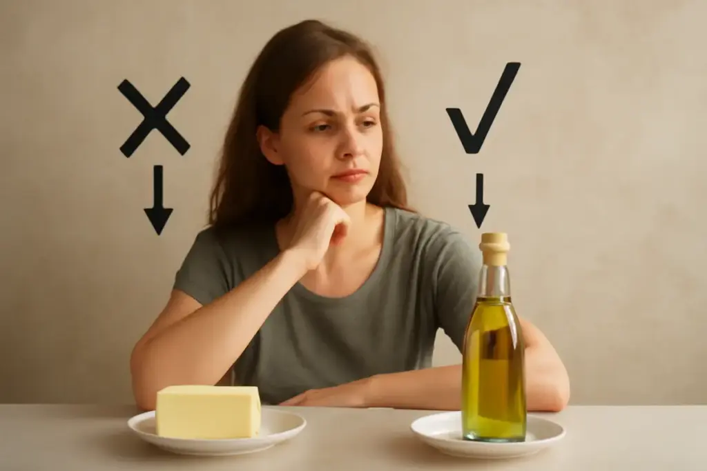 Come scegliere tra burro e olio nella dieta quotidiana? I vantaggi per la tua salute metabolica