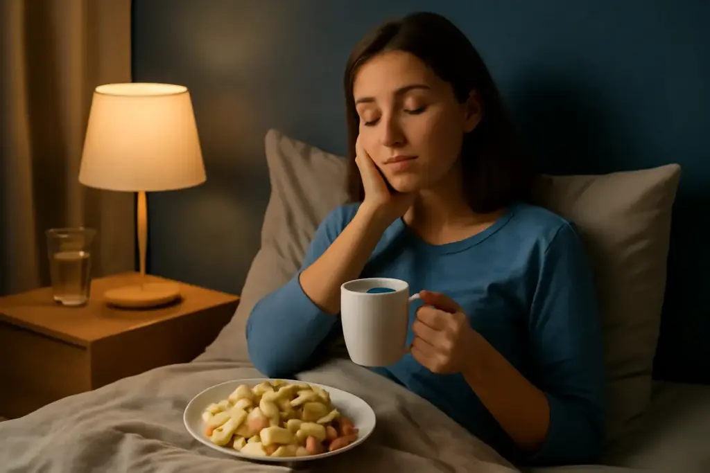 Abitudini serali e qualità del sonno: quali cibi aiutano a rilassarsi senza appesantire?