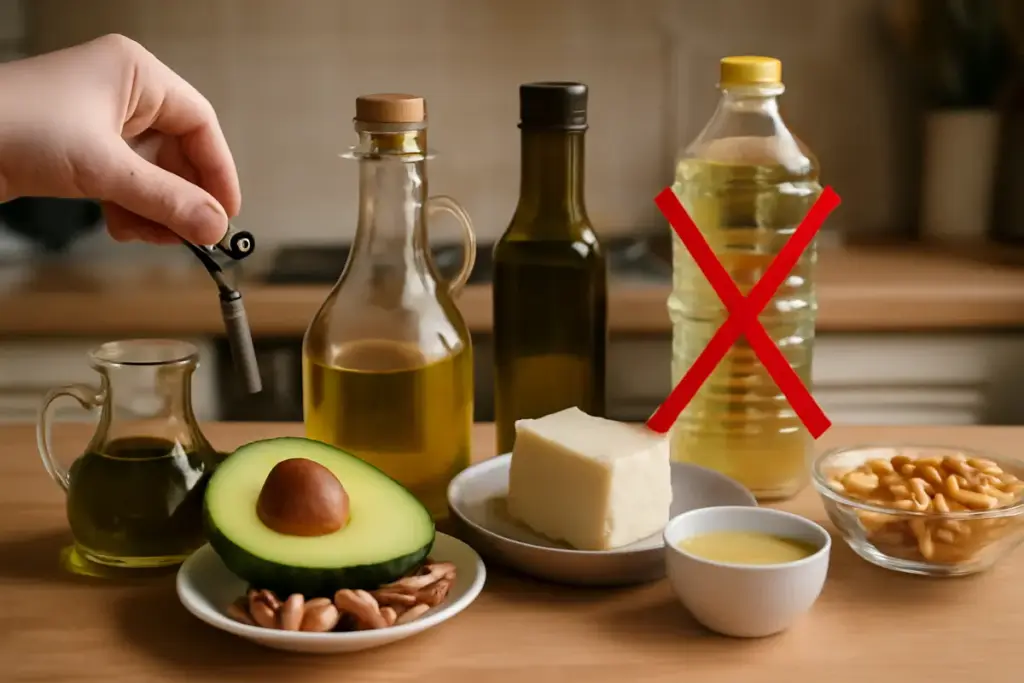 Come scegliere grassi buoni nella dieta? Il segreto per evitare errori invisibili nelle ricette