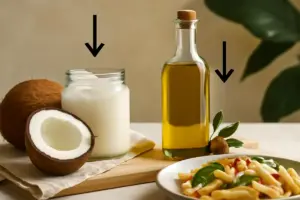 Olio di cocco o d’oliva? Scopri quale usare per ricette sane e digeribili ogni giorno