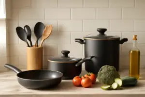 Pentole antiaderenti e cucina sana: indicazioni pratiche per il benessere quotidiano